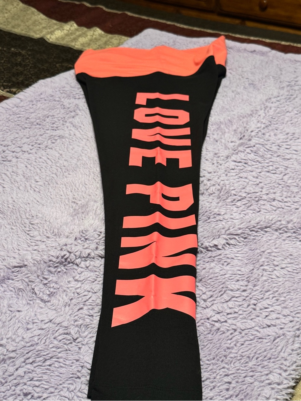 PINK Victoria's Secret Women’s legging with Red Trim